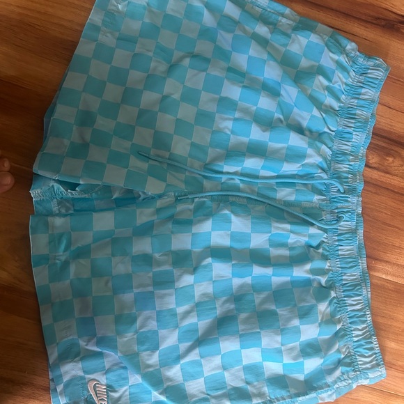 Nike Other - Nike Blue Checkered Shorts